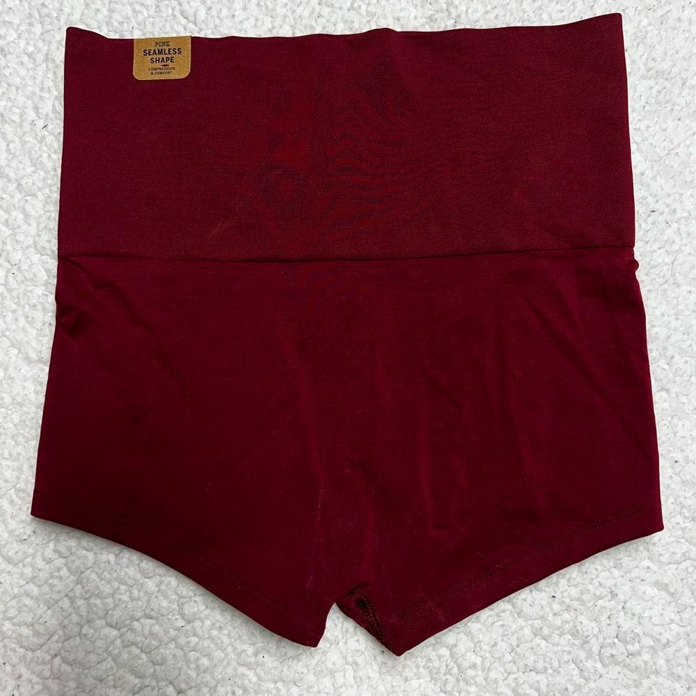 Red high waist panty from PINK